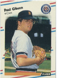 1988 Fleer Update Baseball Cards       026      Paul Gibson